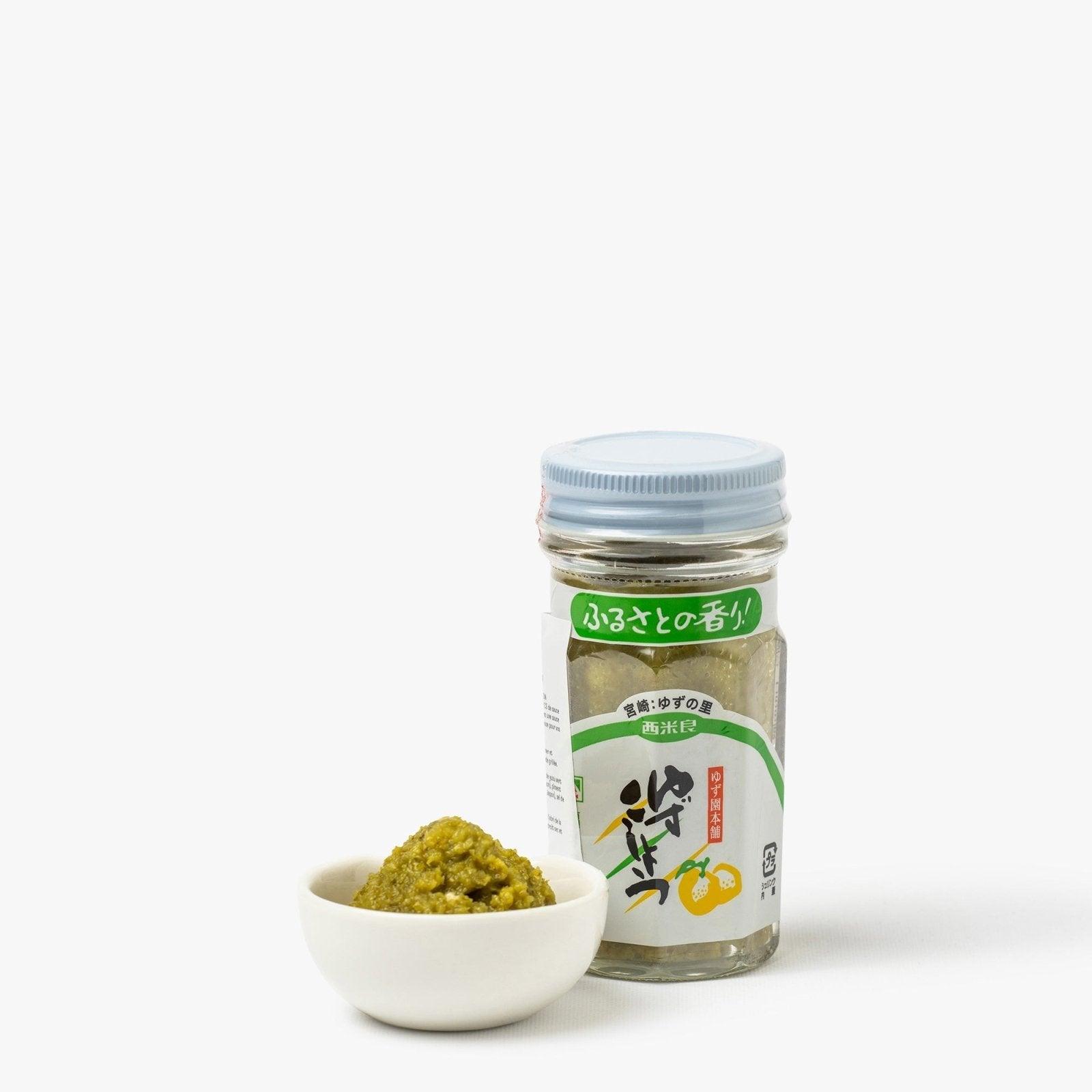 Green Yuzu Chilli Paste 80g - 80ml - Merashokuhin - iRASSHAi